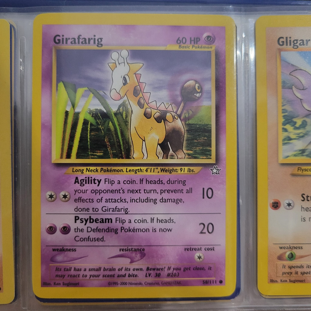 Pokemon Card Girafarig
